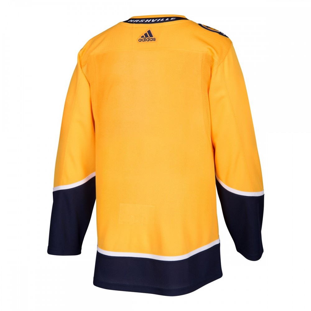 Nashville Predators adidas Home Authentic Blank Jersey - Gold-Pro Kit Vault | Brand New 26/27 Sports Jerseys